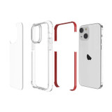 For iPhone 15 Plus Case, TPU+Acrylic Durable Shockproof Four-corner Airbag Protective Cover, Red | iCoverLover Australia