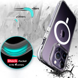 iCoverLover For iPhone 14 Pro Case Compatible with MagSafe Shockproof Cover Clear | iCoverLover Australia