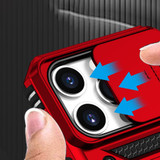For iPhone 14 Pro Max Case Tough Protective Slide Camera Cover Magnetic Ring Holder Red | iCoverLover Australia