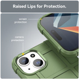 For iPhone 15 Case, Protective TPU Shockproof Shielding Cover, Green | iCoverLover Australia