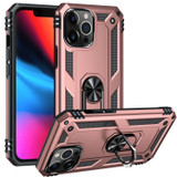 For iPhone 14 Pro Max Case, Protective Shockproof TPU/PC Cover, Ring Holder, Rose Gold | iCoverLover Australia