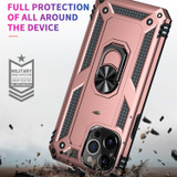 For iPhone 14 Pro Max Case, Protective Shockproof TPU/PC Cover, Ring Holder, Rose Gold | iCoverLover Australia