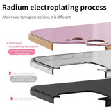 For iPhone 14 Pro Max Case Electroplating Luxury Kickstand Ring Holder Cover Cyan | iCoverLover Australia