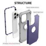 For iPhone 14 Pro Max Case, Protective Triple-layer Armour Cover, Navy Blue | iCoverLover Australia