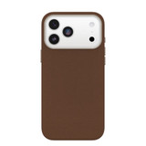 For iPhone 17 Pro Max OtterBox Symmetry Compatible with MagSafe Cactus Leather Case with Camera Control Brown | iCoverLover Australia