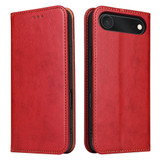 For iPhone Air Case, Leather, Flip Wallet Folio Cover, Stand, Red | iCoverLover Australia