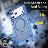 For iPhone 17 Pro Max MagSafe Compatible Case - Protective, Shockproof Cover & Camera Lens Protection, Clear Blue | iCoverLover Australia