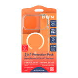 For iPhone 17 Pro Max EFM 3-in-1 Case  Screen Armour and Camera Lens Armour Bundle Clear | iCoverLover Australia