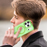 For iPhone 17 Pro MagSafe Compatible Case - Frosted Finish, Protective Cover, Green | iCoverLover Australia