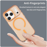 For iPhone 17 Pro MagSafe Compatible Case - Frosted Finish, Protective Cover, Orange | iCoverLover Australia