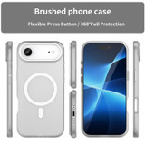 For iPhone Air MagSafe Compatible Case - Frosted Finish, Protective Cover, White | iCoverLover Australia