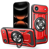 For iPhone Air MagSafe Compatible Case - Rotating Kickstand Protective Cover, Red | iCoverLover Australia