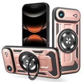 For iPhone Air MagSafe Compatible Case - Rotating Kickstand Protective Cover, Rose Gold | iCoverLover Australia