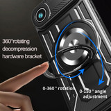 For iPhone Air MagSafe Compatible Case - Rotating Kickstand Protective Cover, Rose Gold | iCoverLover Australia