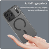 For iPhone 17 Pro Max MagSafe Compatible Case - Frosted Finish, Protective Cover, Black | iCoverLover Australia