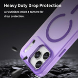 For iPhone 17 Pro Max MagSafe Compatible Case - Frosted Finish, Protective Cover, Dark Purple | iCoverLover Australia