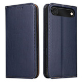 For iPhone Air Case, Leather, Flip Wallet Folio Cover, Stand, Blue | iCoverLover Australia