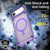 For iPhone Air MagSafe Compatible Case - Protective, Shockproof Cover & Camera Lens Protection, Clear Purple | iCoverLover Australia