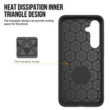 For Samsung Galaxy S24 Case Armour Protective Strong Cover Black | iCoverLover Australia