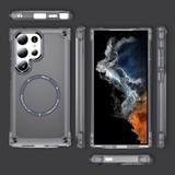 For Samsung Galaxy S24 Ultra Case - MagSafe compatible, Shock-Absorbent Protective Cover, Clear Black | iCoverLover Australia