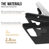 For Samsung Galaxy S23 Ultra Case Armour Protective Strong Cover Black | iCoverLover Australia