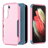 For Samsung Galaxy S23 Case, Protective TPU+PC Shockproof Cover, Pink+Blue | iCoverLover Australia