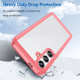 For Samsung Galaxy S24 Case - Durable Acrylic + TPU, Scratch-Resistant, Easy-Access, Red | iCoverLover Australia