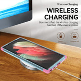 For Samsung Galaxy S23 Ultra Case, Protective TPU+PC Shockproof Cover, Sky Blue+Pink | iCoverLover Australia