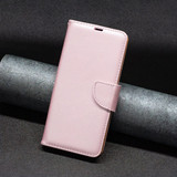 For Samsung Galaxy S24 Case - Lychee Folio Wallet PU Leather Cover, Kickstand, Rose Gold | iCoverLover Australia