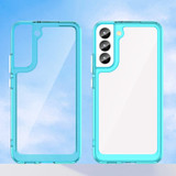 For Samsung Galaxy S23+ Plus Case, Tough TPU + Acrylic Protective Cover, Clear Blue | iCoverLover Australia