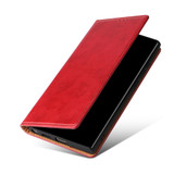 For Samsung Galaxy S22 Ultra Case Leather Flip Wallet Folio Cover Red | iCoverLover Australia