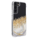 For Samsung Galaxy S22 Cover Case-Mate Karat Marble White | iCoverLover Australia
