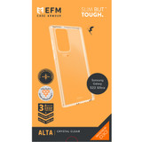 For Samsung Galaxy S22 Ultra Cover EFM Alta Case Armour with D3O Crystalex Clear | iCoverLover Australia