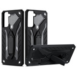 For Samsung Galaxy S22 Case Armour Shockproof Tough Cover with Kickstand Black | iCoverLover Australia