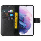 For Samsung Galaxy S22+ Plus Case iCoverLover Genuine Cow Leather Wallet Cover Black | iCoverLover Australia