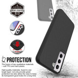 For Samsung Galaxy S22+ Plus Case Armour Protective Strong Cover Black | iCoverLover Australia