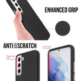 For Samsung Galaxy S22+ Plus Case Armour Protective Strong Cover Black | iCoverLover Australia