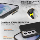 For Samsung Galaxy S22+ Plus Case, Tough Carbon Fibre Protective Cover, Black | iCoverLover Australia