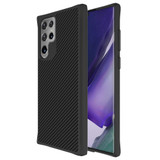 For Samsung Galaxy S22 Ultra Case, Tough Carbon Fibre Protective Cover, Black | iCoverLover Australia