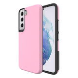 For Samsung Galaxy S22 Case Shockproof Protective Cover Pink | iCoverLover Australia
