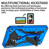 For Samsung Galaxy A32 5G Case Armour Shockproof Tough Cover with Kickstand Blue | iCoverLover Australia