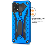 For Samsung Galaxy A32 5G Case Armour Shockproof Tough Cover with Kickstand Blue | iCoverLover Australia