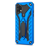 For Samsung Galaxy A32 5G Case Armour Shockproof Tough Cover with Kickstand Blue | iCoverLover Australia