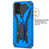 For Samsung Galaxy A52 5G/4G Case Armour Shockproof Tough Cover with Kickstand Blue | iCoverLover Australia
