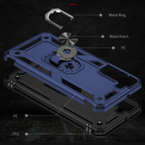 For Samsung Galaxy S22+ 5G Case Shockproof TPU + PC Protective Cover, Ring Holder, Blue | iCoverLover Australia