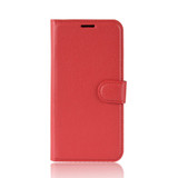 For Samsung Galaxy A71 4G Lychee Folio Protective Case, Kickstand, Wallet, Red | iCoverLover Australia