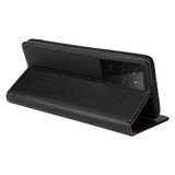 For Samsung Galaxy S21 Ultra Case Leather Flip Wallet Folio Cover Black | iCoverLover Australia