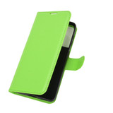 For Samsung Galaxy S21+ Plus Case Lychee Folio Protective PU Leather Wallet Cover, Green | iCoverLover Australia