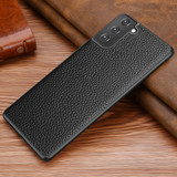 For Samsung Galaxy S21+ Plus Case Genuine Leather Slim Protective Cover Black | iCoverLover Australia