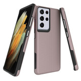 For Samsung Galaxy S21 Ultra Case Armour Protective Strong Cover Rose Gold | iCoverLover Australia